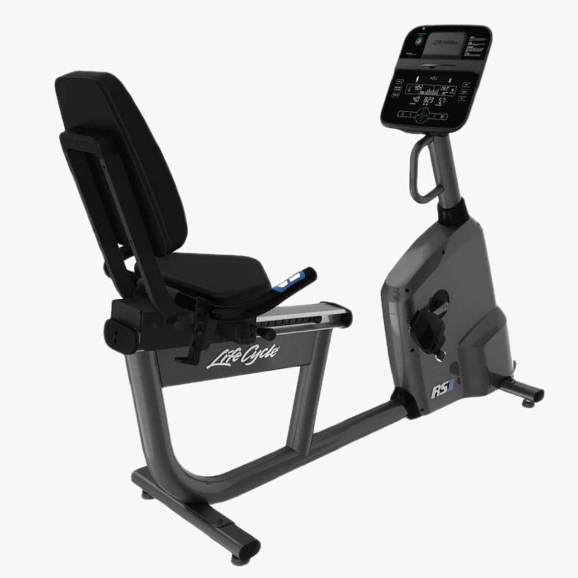 RS1 Recumbent Bike mit Track Connect 2.0 Konsole