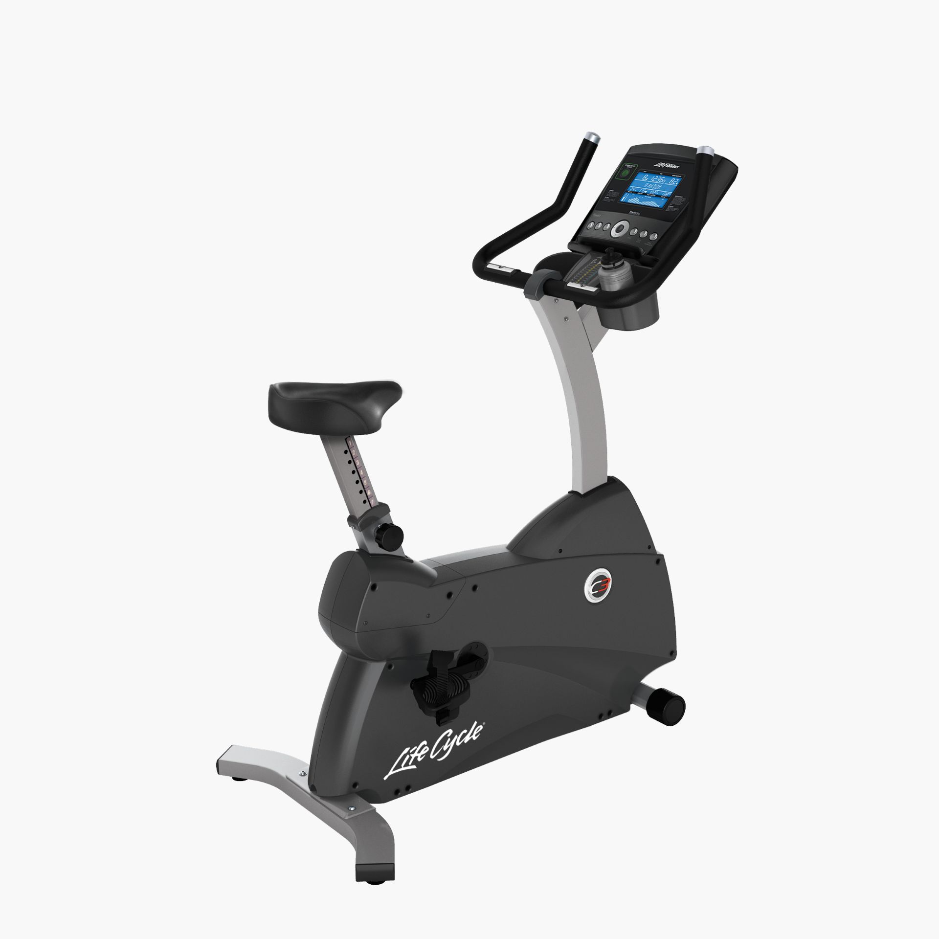 C3 Upright Bike mit deutscher Go Konsole
