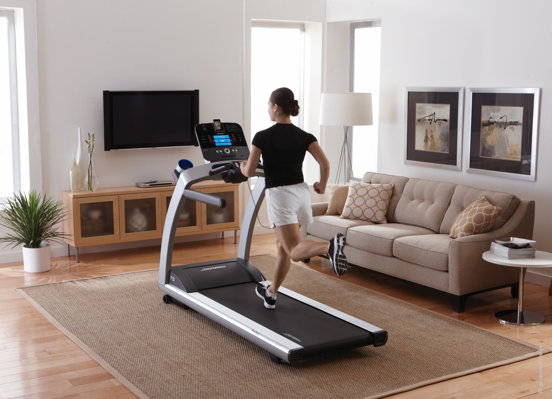 T5 Laufband mit Track Connect 2.0 Konsole