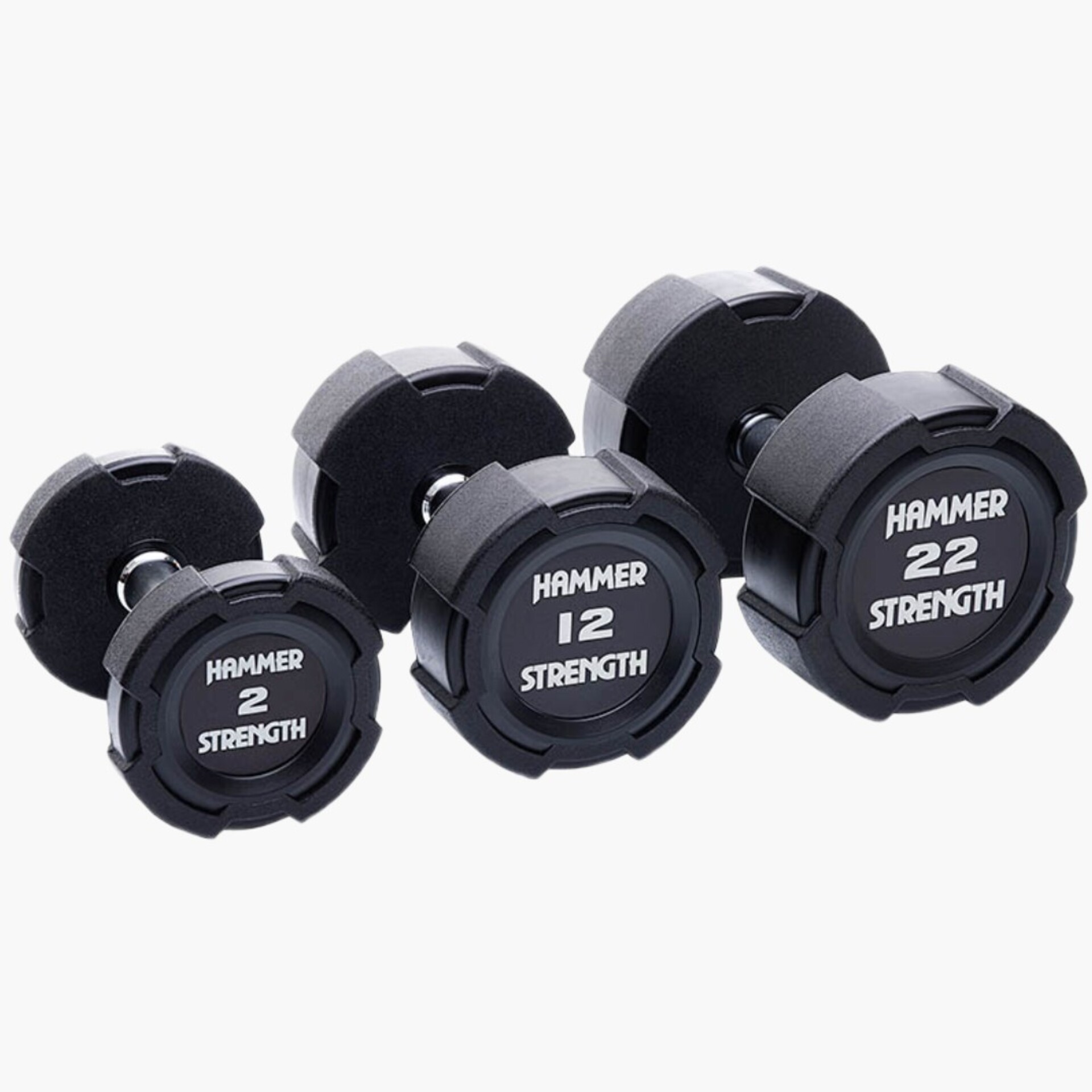 Hammer Strength Set Urethan-Kurzhanteln