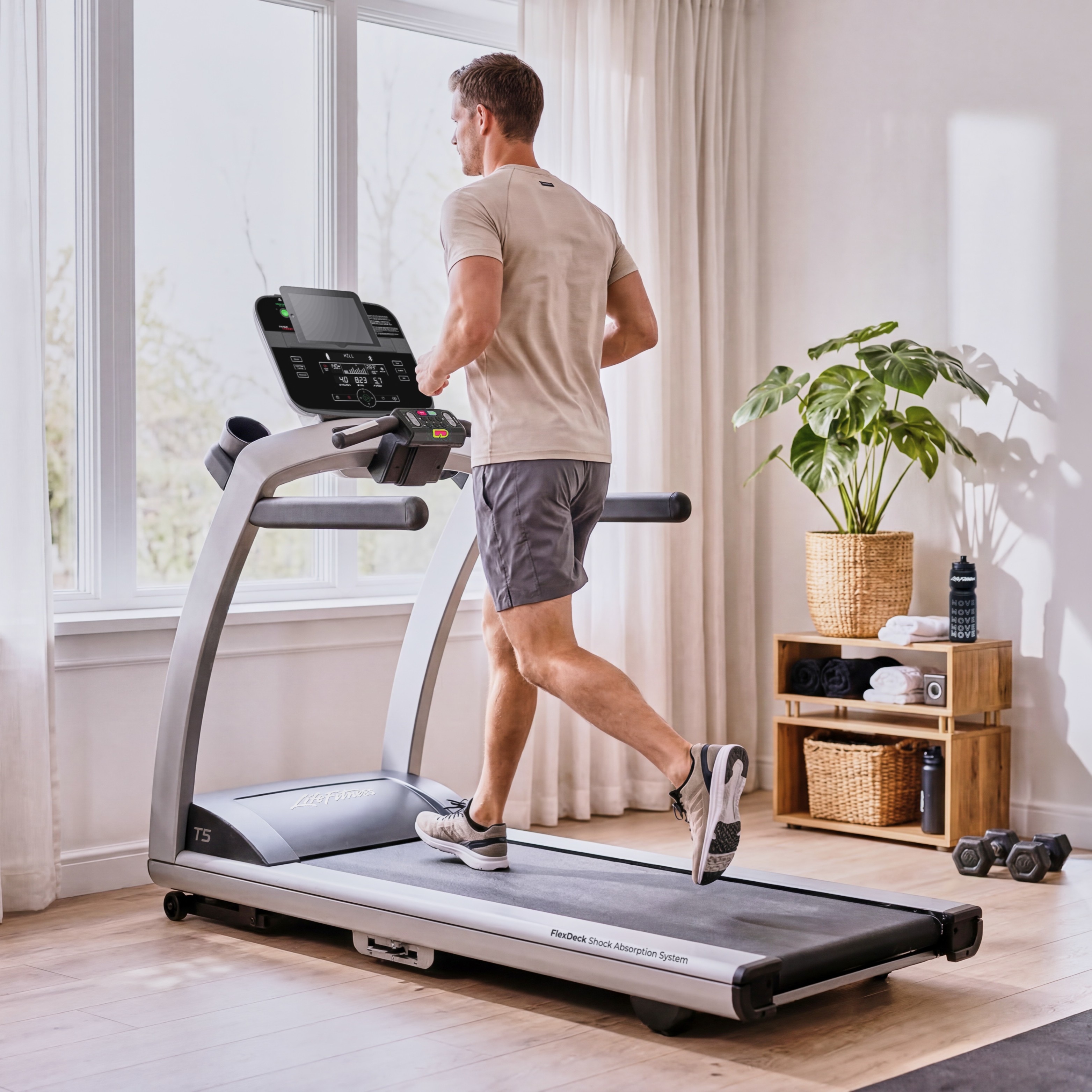 T5 Laufband mit Track Connect 2.0 Konsole