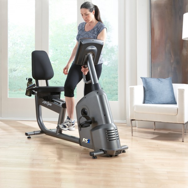 RS1 Recumbent Bike mit Go Konsole