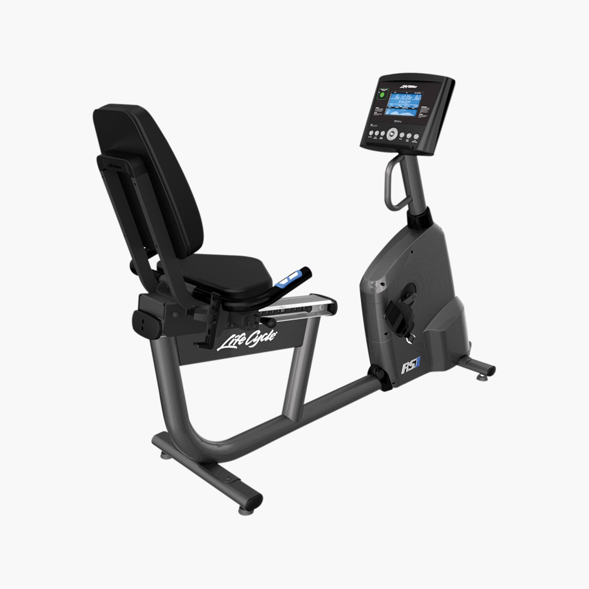 RS1 Recumbent Bike mit Go Konsole