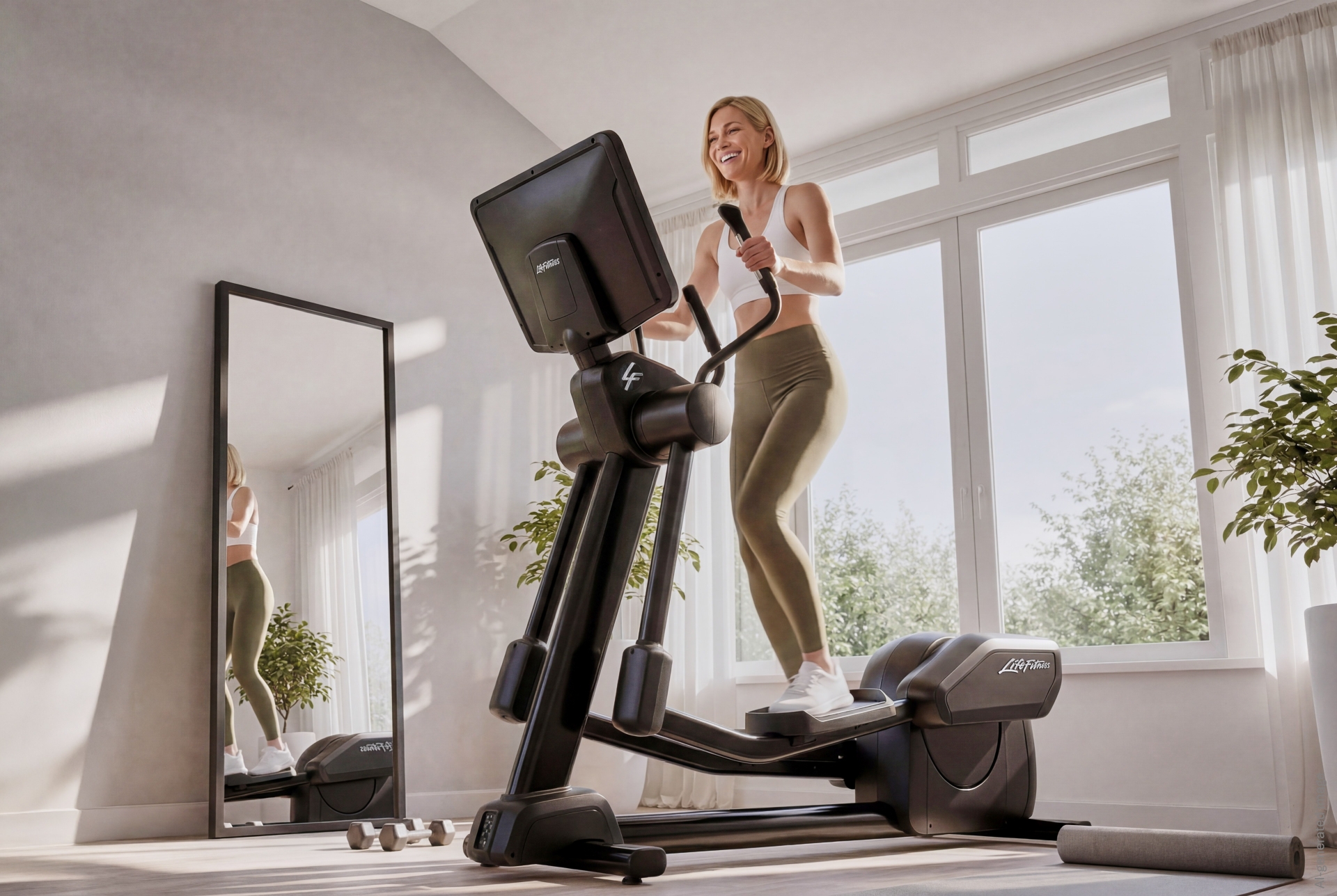 Club Series+ Crosstrainer mit SE4 Konsole