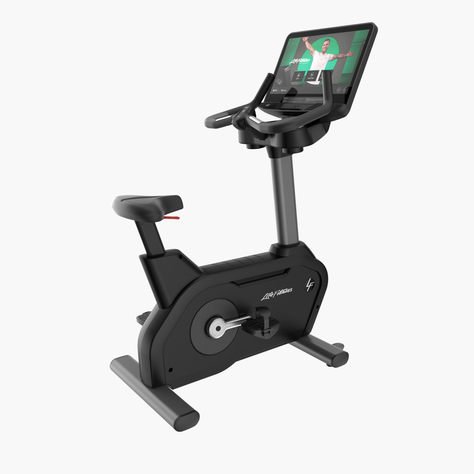 Club Series+ Upright Bike mit SE4 Konsole