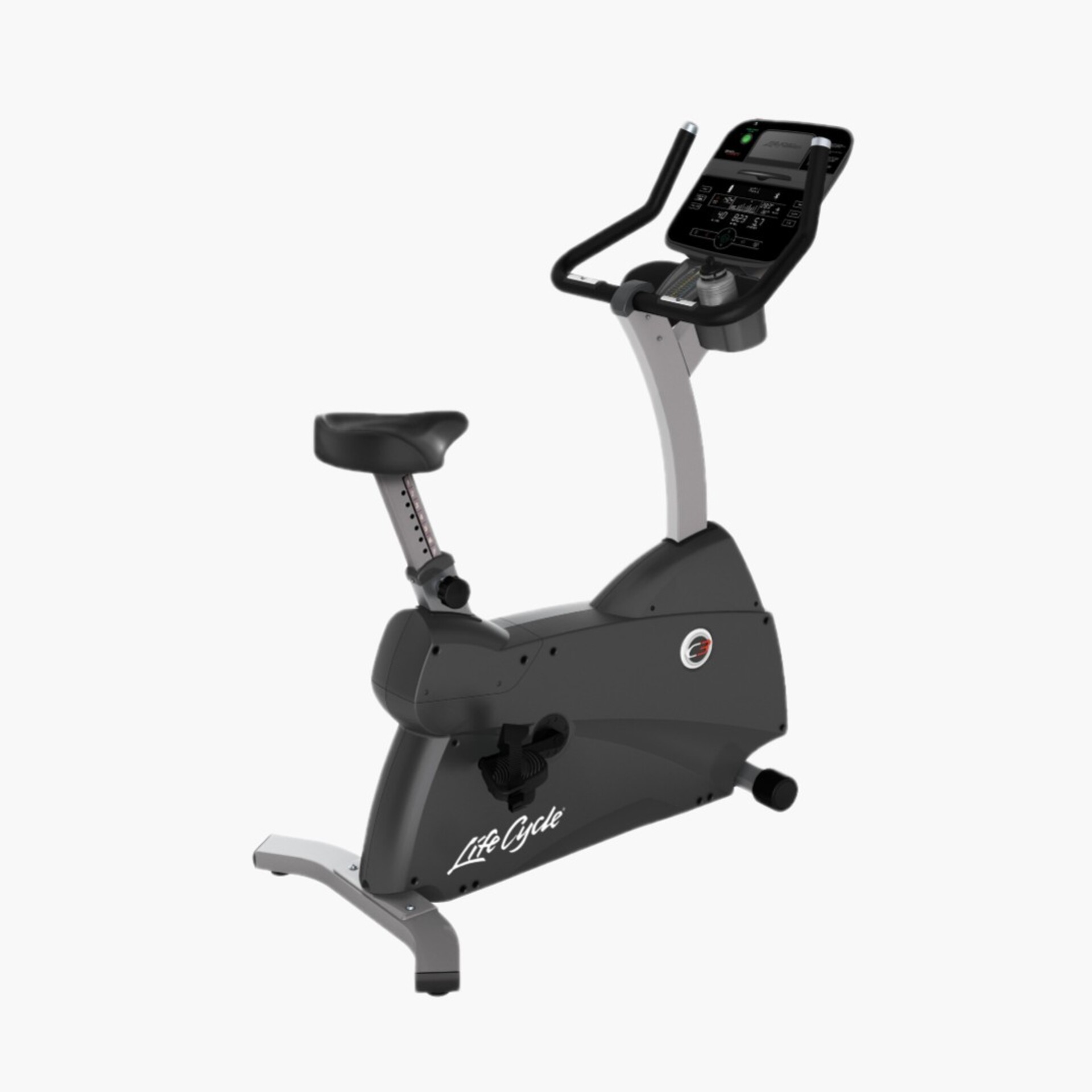 C3 Upright Bike mit Track Connect 2.0 Konsole