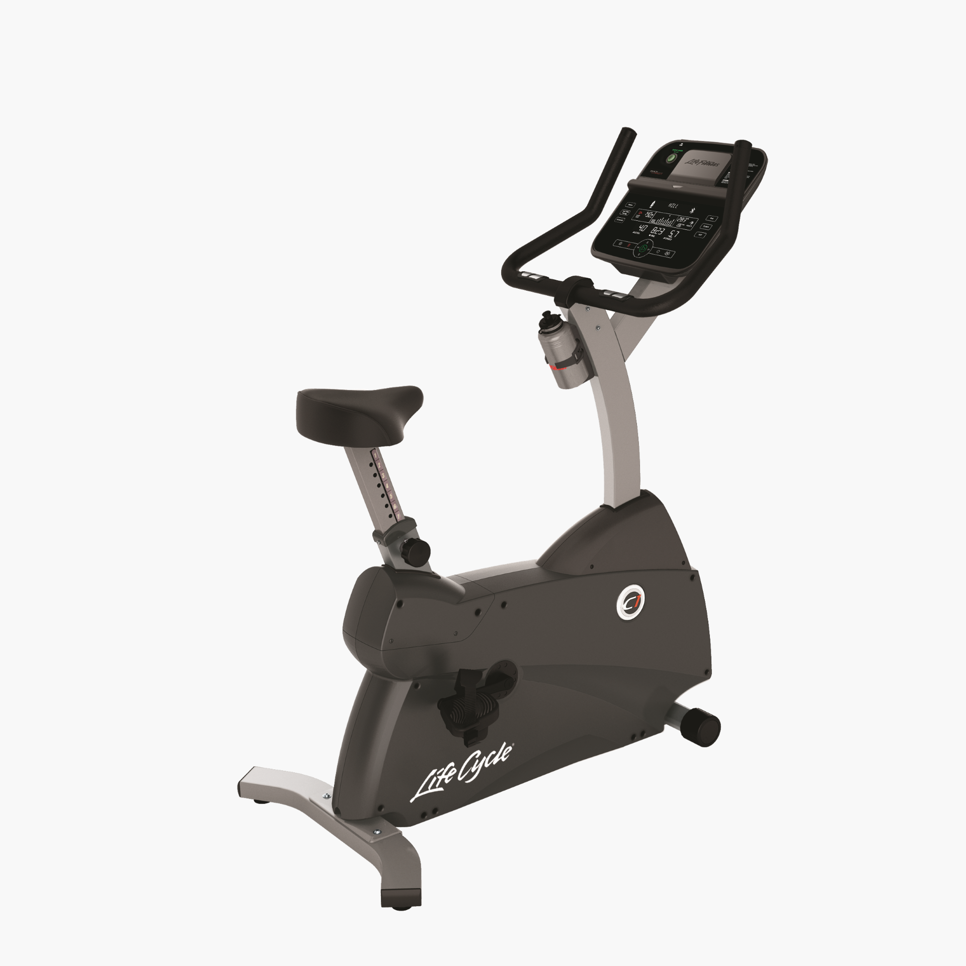C1 Upright Bike mit Track Connect 2.0 Konsole