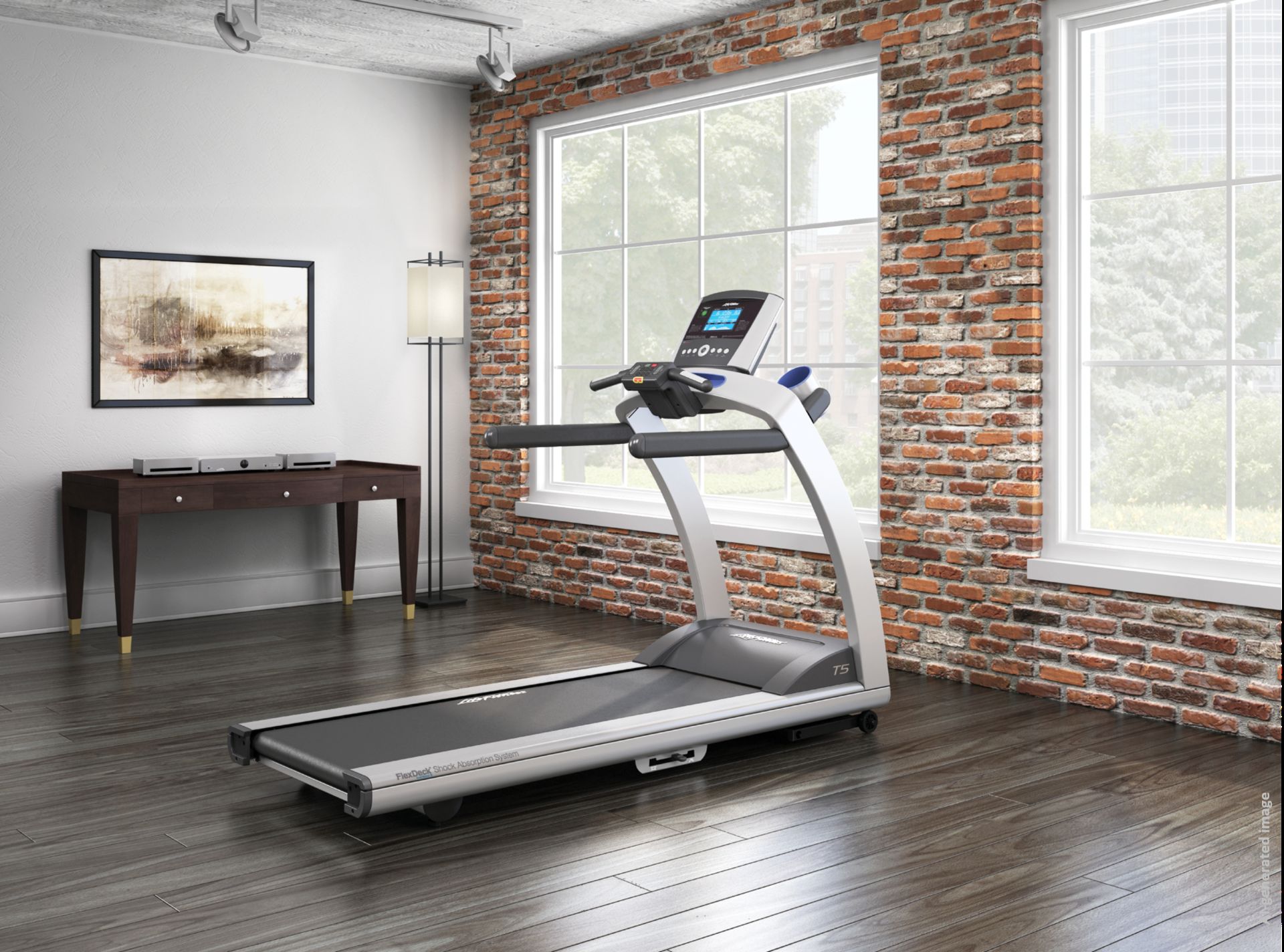 T5 Laufband mit Go Konsole
