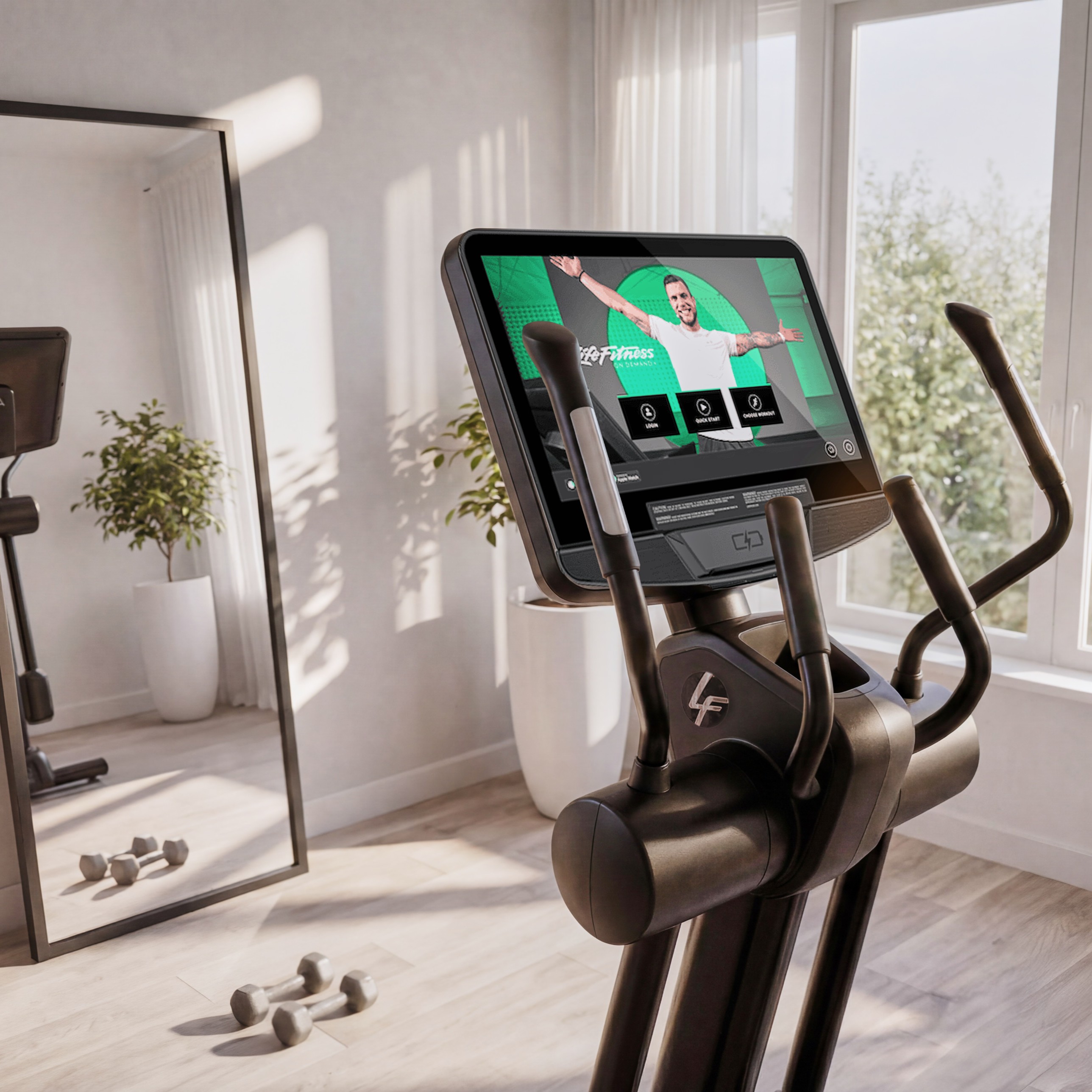 Club Series+ Crosstrainer mit SE4 Konsole