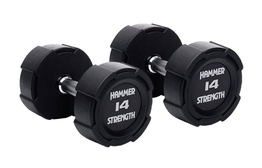 Hammer Strength Urethan-Kurzhanteln