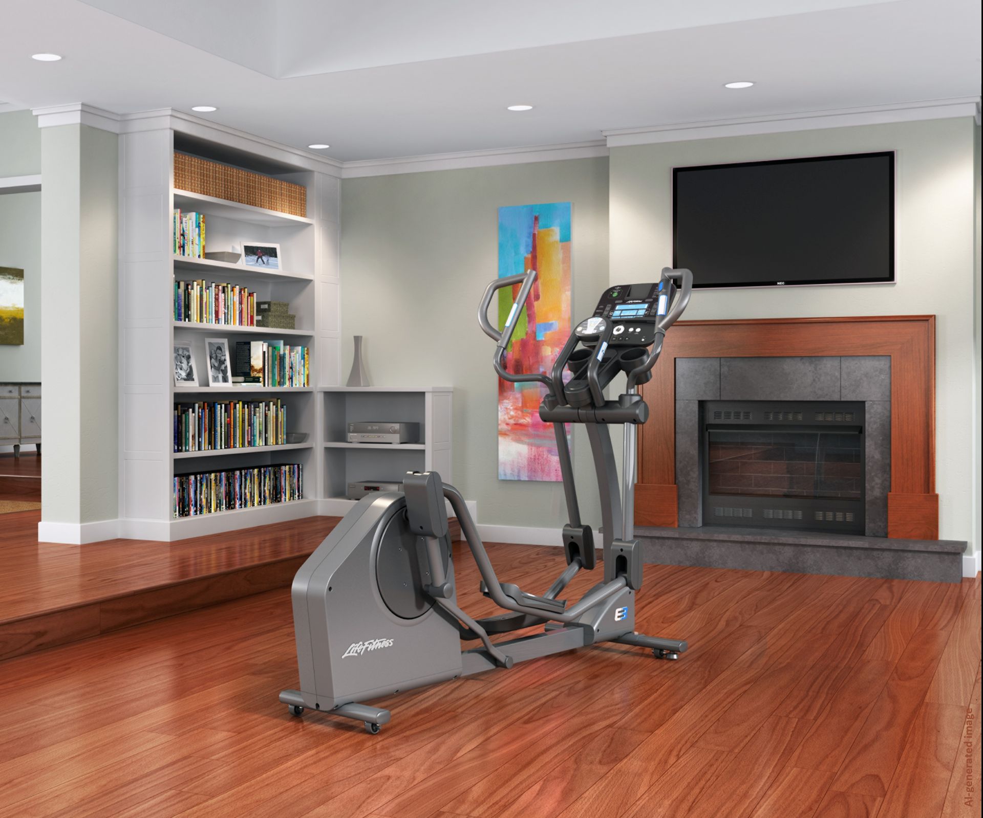 E3 Crosstrainer mit Track Connect 2.0 Konsole