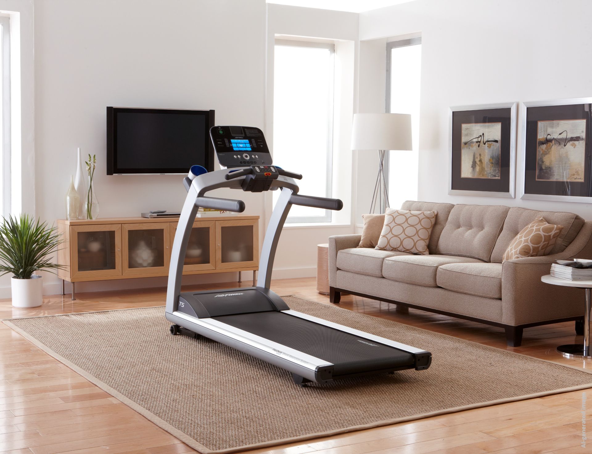 T5 Laufband mit Track Connect 2.0 Konsole